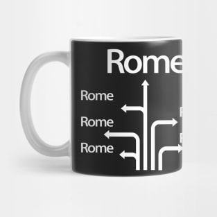 All Roads Lead To Rome Mug